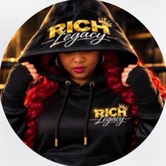 Brittany Turner in her Rich Legacy hoodie